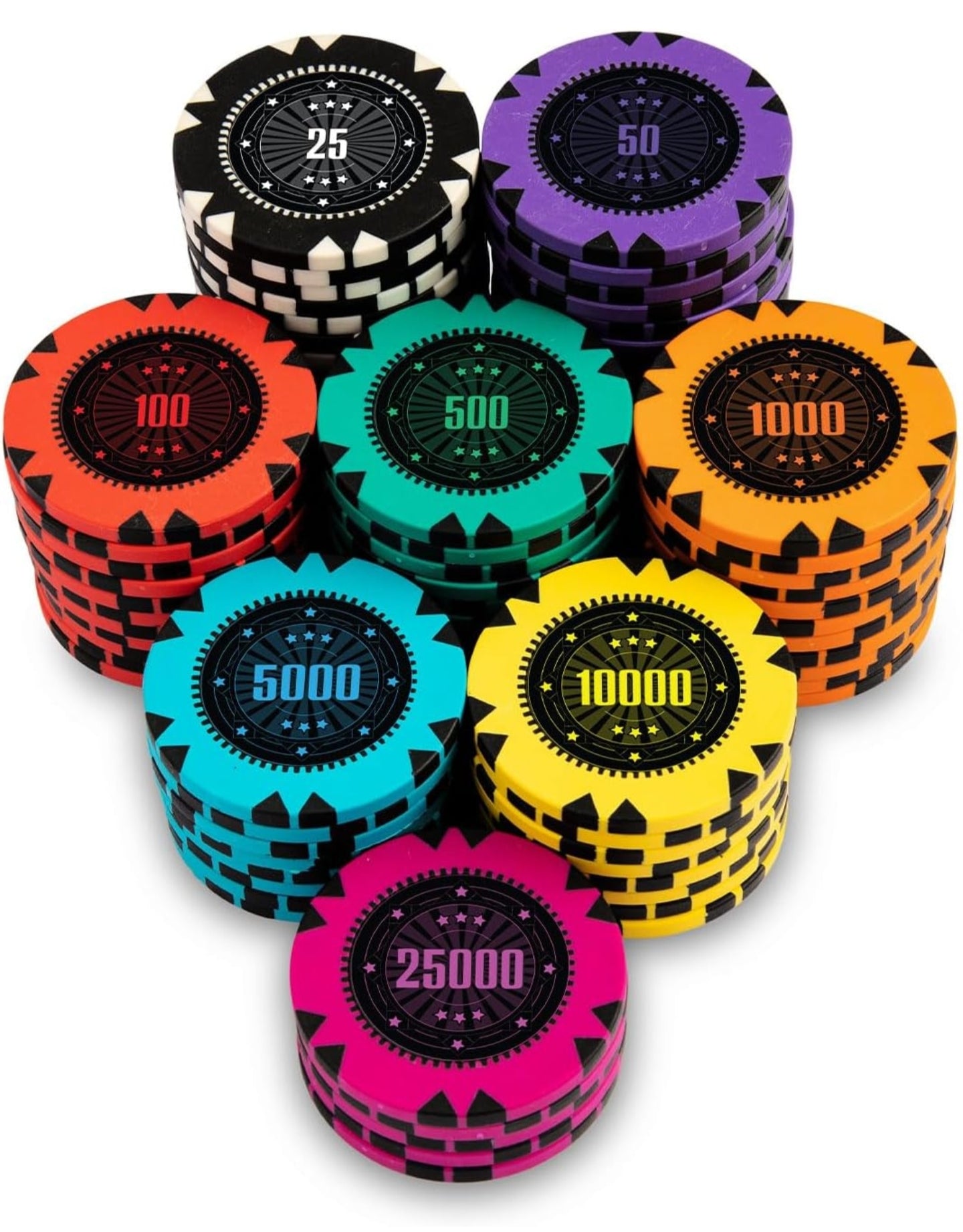 300 Poker Chips Set with High Quality Aluminium Case